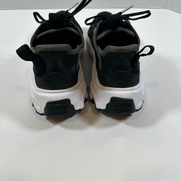 Sorel Womens Black Athletic Sneakers Shoes Size 7 - Picture 4 of 9